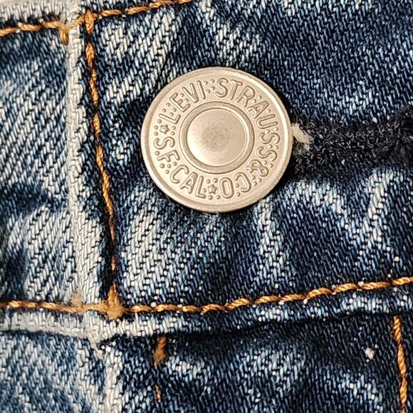 NWT $98 Levi's Womens Ribcage Bell Wide Leg Super High Rise Jeans Blue Sz 29/32 - Picture 6 of 14
